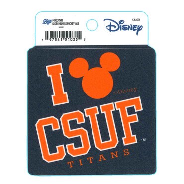 Disney's I love CSUF Decal